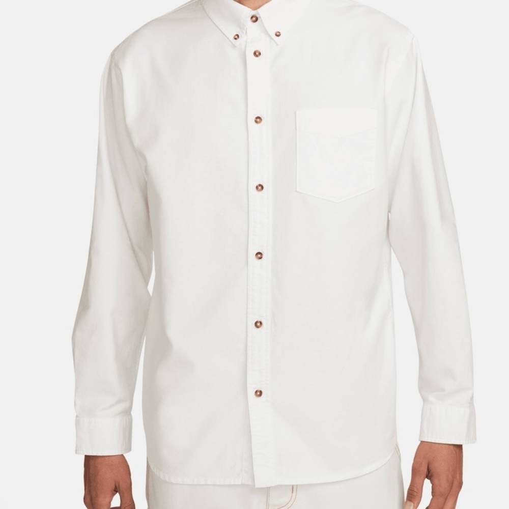 NWT - Nike Life Men’s Long Sleeve Oxford Button Down - Size M